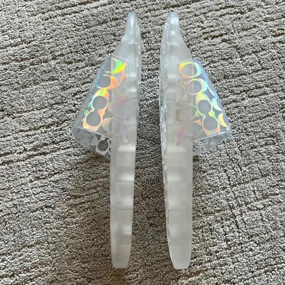 Coach Ugo Iridescent Signature Slides - Picture 6 of 9